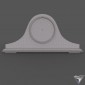 mantel clock Howard Miller 635-101 Christopher