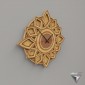 clock fractal wood DIY