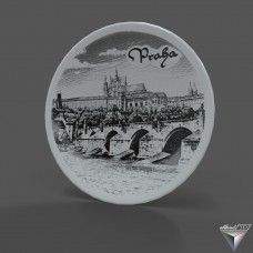 souvenir plate "Prague" (art. PFT2375)