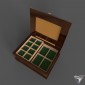 casket mitered jewelry box