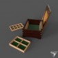 casket mitered jewelry box
