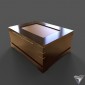 casket mitered jewelry box