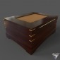 casket mitered jewelry box