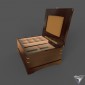 casket mitered jewelry box