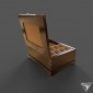 casket mitered jewelry box