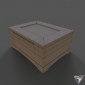 casket mitered jewelry box