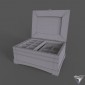 casket mitered jewelry box