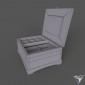 casket mitered jewelry box