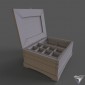 casket mitered jewelry box