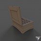 casket mitered jewelry box