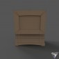casket mitered jewelry box