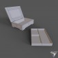 casket Triple wood and pearl Inlaid jewerly box