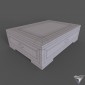 casket Triple wood and pearl Inlaid jewerly box