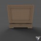 casket Triple wood and pearl Inlaid jewerly box