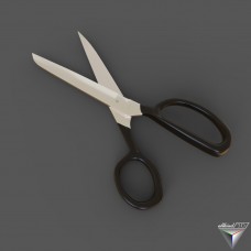 scissors steel simple