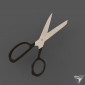 scissors steel simple