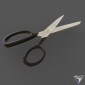 scissors steel simple
