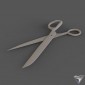 scissors steel simple