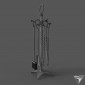 fireplace set Comex K136R