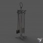 fireplace set Comex K136R