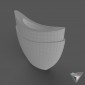 vase Half-moon (art LP0697)