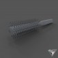 comb brushing massage wooden