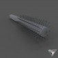 comb brushing massage wooden