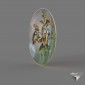 souvenir plate Bird collection blue tit 20cm