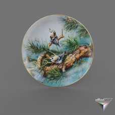 souvenir plate Bird collection Goldcrest (20cm)