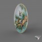 souvenir plate Bird collection Goldcrest (20cm)