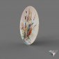souvenir plate Bird collection kingfisher (20cm)