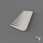 comb wood without handle