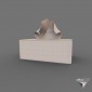 wipe dispenser bamboo black