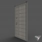 front door Strazh Delta (AL) Lebanese cedar