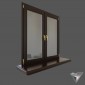 window standart bog oak