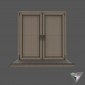 window standart bog oak