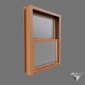 window american style double hung slider pvc 200x150cm