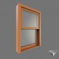window american style double hung slider pvc 200x150cm