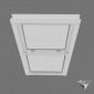 window american style double hung slider pvc 200x150cm