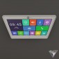 video intercom apartment indoor unit NeoLight Gamma HD