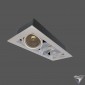 lamp Arte Lamp Technika A5930PL-3BK 3-point
