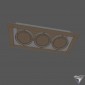 lamp Arte Lamp Technika A5930PL-3BK 3-point