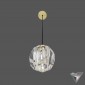 chandelier Restoration Hardware Boule de Cristal Single cord pendant