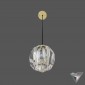chandelier Restoration Hardware Boule de Cristal Single cord pendant