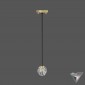 chandelier Restoration Hardware Boule de Cristal Single cord pendant
