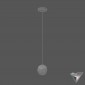 chandelier Restoration Hardware Boule de Cristal Single cord pendant