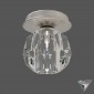 chandelier Restoration Hardware Boule de Cristal Petite Flushmount
