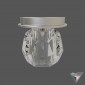 chandelier Restoration Hardware Boule de Cristal Petite Flushmount