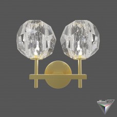 sconce Restoration Hardware Boule de Cristal Double