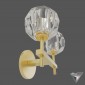 sconce Restoration Hardware Boule de Cristal Double